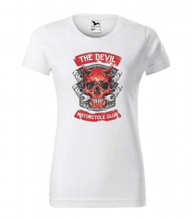 Tricouri motociclisti - Tricou pentru motociclisti, bikeri, Devil Piston