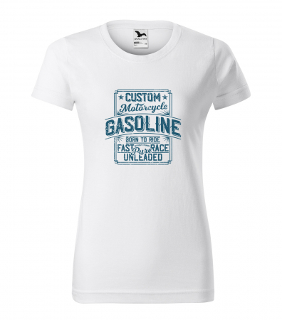 Tricouri motociclisti - Tricou pentru motociclisti, bikeri, Gasoline