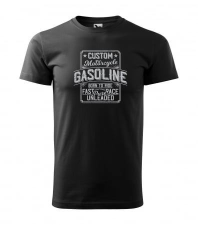 Tricouri motociclisti - Tricou pentru motociclisti, bikeri, Gasoline