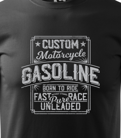 Tricou pentru motociclisti, bikeri, Gasoline [1]