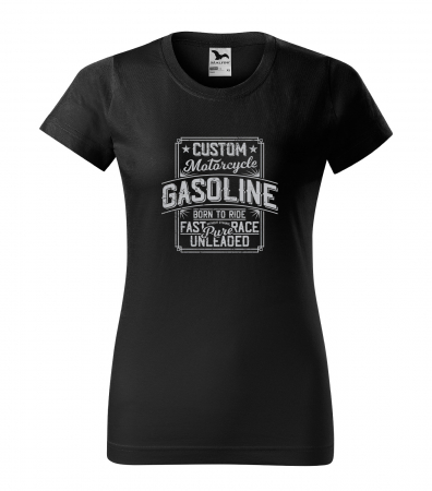 Tricouri motociclisti - Tricou pentru motociclisti, bikeri, Gasoline