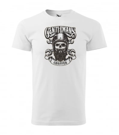 Tricouri motociclisti - Tricou pentru motociclisti, bikeri, Gentlemans Chopper