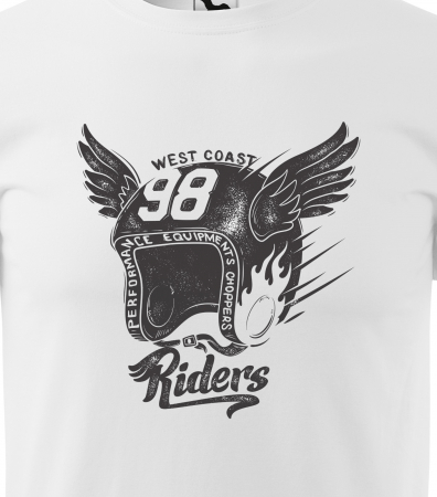 Tricou pentru motociclisti, bikeri, Helmet RIders [1]