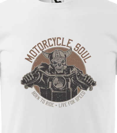 Tricou pentru motociclisti, bikeri, Motorcycle Soul [1]