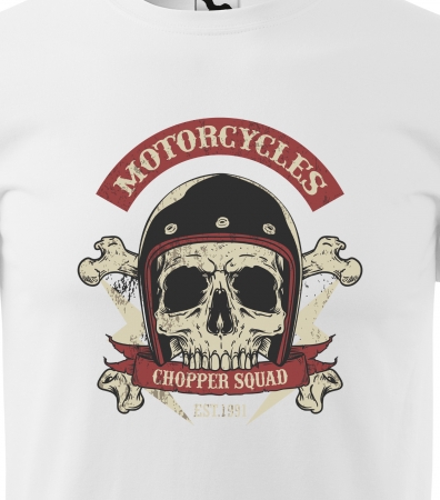 Tricou pentru motociclisti, bikeri, Motorcycles Chopper Squad [1]