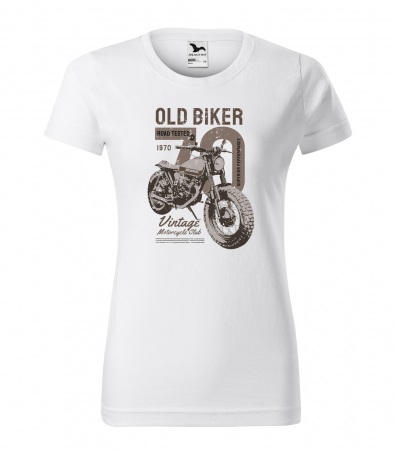 Tricouri motociclisti - Tricou pentru motociclisti, bikeri, Old Biker Road Tester