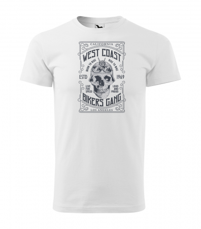 Tricouri motociclisti - Tricou pentru motociclisti, bikeri, West Coast Bikers