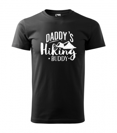 Tricouri drumetii - Tricou pentru pasionatii de drumetii/aventura, idee de cadou, Daddys Hiking Buddy
