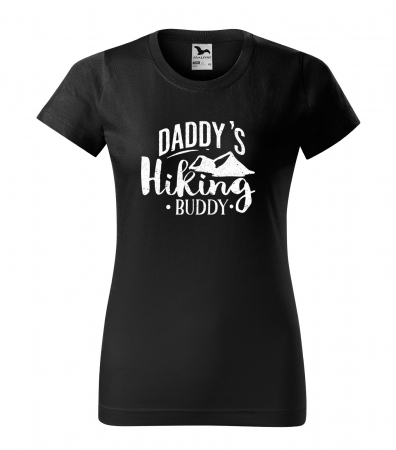 Tricouri drumetii - Tricou pentru pasionatii de drumetii/aventura, idee de cadou, Daddys Hiking Buddy