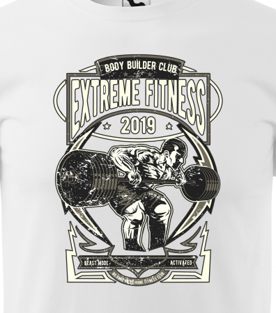 Tricou pentru pasionatii de fitness/sala de forta, Body Building Team Extrem Fitness [1]