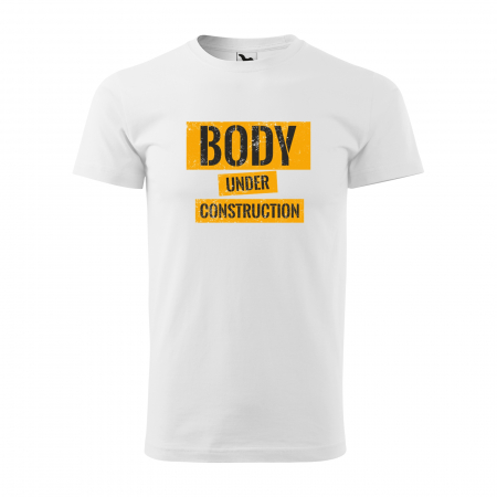Tricouri fitness/sala de forta - Tricou pentru pasionatii de fitness/sala de forta, Body Under Construction