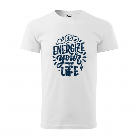 Tricouri fitness/sala de forta - Tricou pentru pasionatii de fitness/sala de forta, Energize Your Life