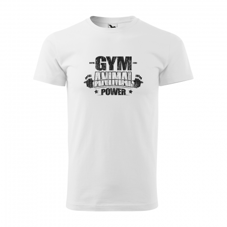 Tricouri fitness/sala de forta - Tricou pentru pasionatii de fitness/sala de forta, Gym Animal Power