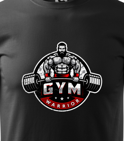 Tricou pentru pasionatii de fitness/sala de forta, Gym Warrior [1]