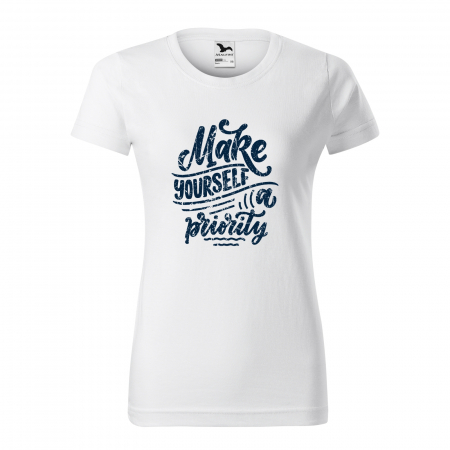 Tricouri fitness/sala de forta - Tricou pentru pasionatii de fitness/sala de forta, Make Yourself a Priority