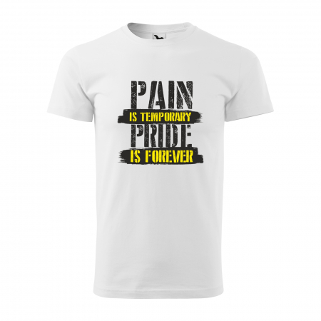 Tricouri fitness/sala de forta - Tricou pentru pasionatii de fitness/sala de forta, Pain is Temporary