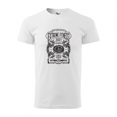 Tricouri sport/fitness - Tricou pentru pasionatii de fitness/sala de forta, Strong Today Stronger Tomorrow Fitness Gym