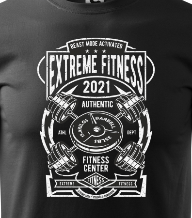 Tricou pentru pasionatii de fitness/sala de forta, Strong Today Stronger Tomorrow Fitness Gym [1]