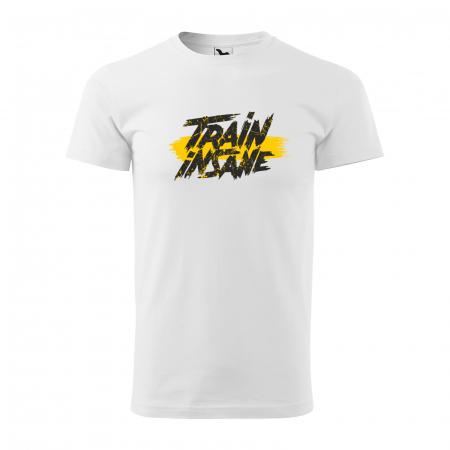 Tricouri fitness/sala de forta - Tricou pentru pasionatii de fitness/sala de forta, Train Insane