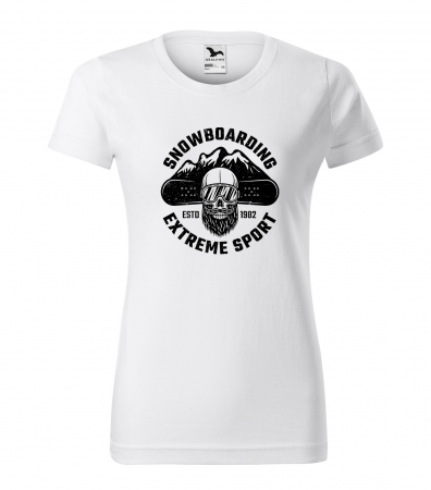 Tricouri snowboard - Tricou pentru pasionatii de snowboard, cadoul perfect, Beards and Boards