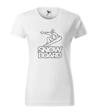 Tricouri snowboard - Tricou pentru pasionatii de snowboard, cadoul perfect, Board Rider Preparing
