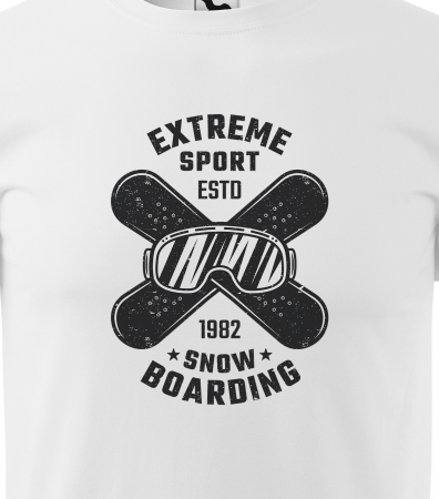 Tricou pentru pasionatii de snowboard, cadoul perfect, Boards and Gogles [1]