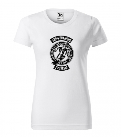 Tricouri snowboard - Tricou pentru pasionatii de snowboard, cadoul perfect, Extreme Snowboarding World Championship