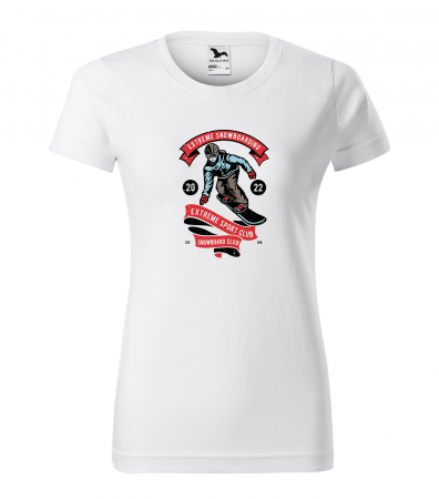Tricouri snowboard - Tricou pentru pasionatii de snowboard, cadoul perfect, Extreme Sport Snowboarding Club 2022