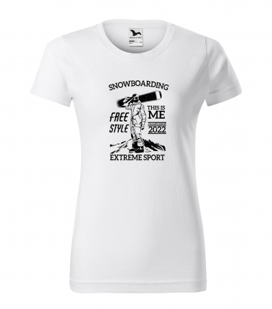 Tricouri snowboard - Tricou pentru pasionatii de snowboard, cadoul perfect, FreeStyle This is Me 2022