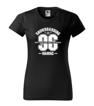 Tricouri snowboard - Tricou pentru pasionatii de snowboard, cadoul perfect, Keep Calm and Wait for the Snow