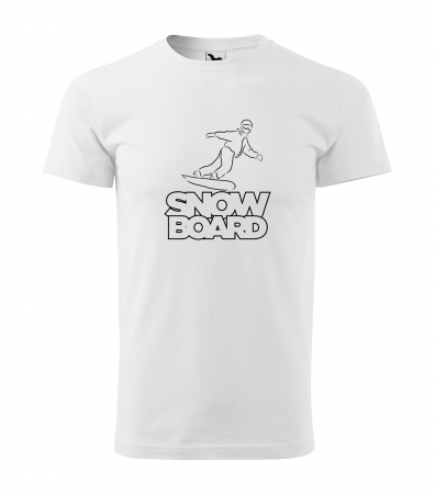 Tricouri snowboard - Tricou pentru pasionatii de snowboard, cadoul perfect, Rider Sliding