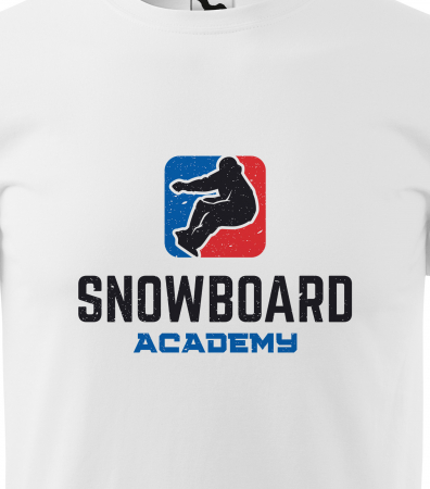 Tricou pentru pasionatii de snowboard, cadoul perfect, SnowBoard Academy [1]