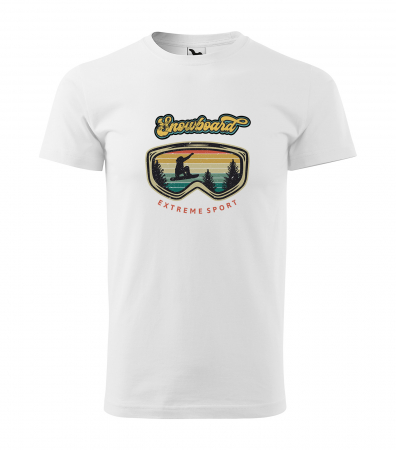 Tricouri snowboard - Tricou pentru pasionatii de snowboard, cadoul perfect, Snowboard The Extreme Winter Sport