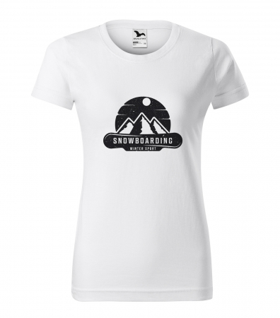 Tricouri snowboard - Tricou pentru pasionatii de snowboard, cadoul perfect, Snowboard Winter Mountain Sport