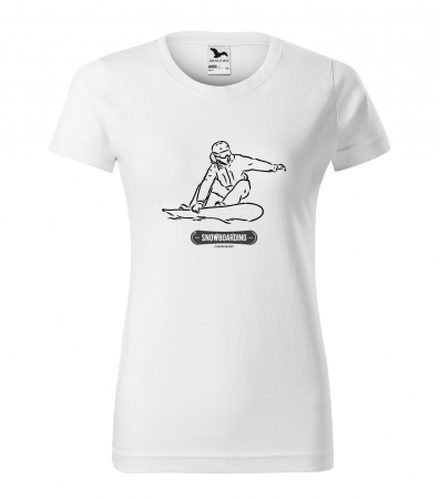 Tricouri snowboard - Tricou pentru pasionatii de snowboard, cadoul perfect, Snowboarding Championship Guy