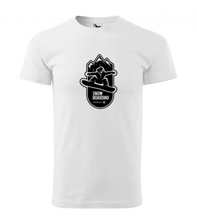 Tricouri snowboard - Tricou pentru pasionatii de snowboard, cadoul perfect, Snowboarding FreeRide Club USA