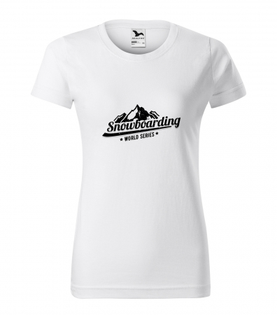 Tricouri snowboard - Tricou pentru pasionatii de snowboard, cadoul perfect, Snowboarding World Series