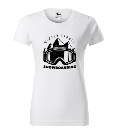 Tricouri snowboard - Tricou pentru pasionatii de snowboard, cadoul perfect, Winter Sports Snowboarding