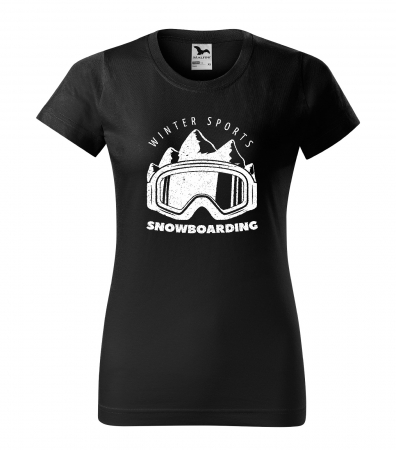 Tricouri snowboard - Tricou pentru pasionatii de snowboard, cadoul perfect, Winter Sports Snowboarding