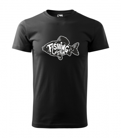 Tricouri pescari - Tricou pentru pescarii amatori si profesionisti, idee de cadou, Fishing Is Fun