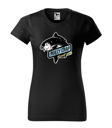 Tricouri pescari - Tricou pentru pescarii amatori si profesionisti, idee de cadou, Holly Crap Fishing Team