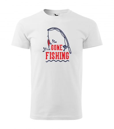 Tricouri pescari - Tricou pentru pescarii amatori si profesionisti, idee de cadou, Im Gone Fishing