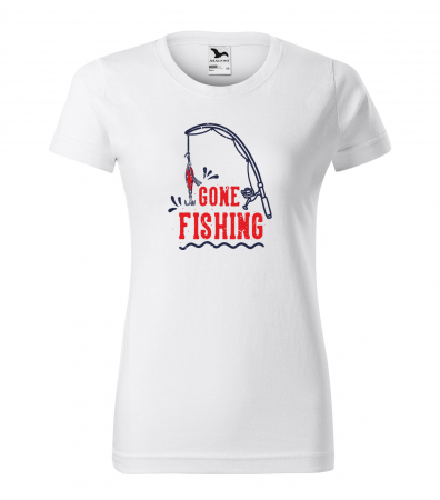 Tricouri pescari - Tricou pentru pescarii amatori si profesionisti, idee de cadou, Im Gone Fishing