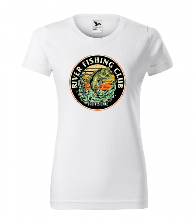 Tricouri pescari - Tricou pentru pescarii amatori si profesionisti, idee de cadou, River Professional Fishing Club