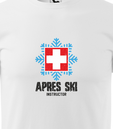 Tricou pentru schiori, cadoul perfect, Apres Ski Instructor [1]