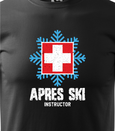 Tricou pentru schiori, cadoul perfect, Apres Ski Instructor [1]