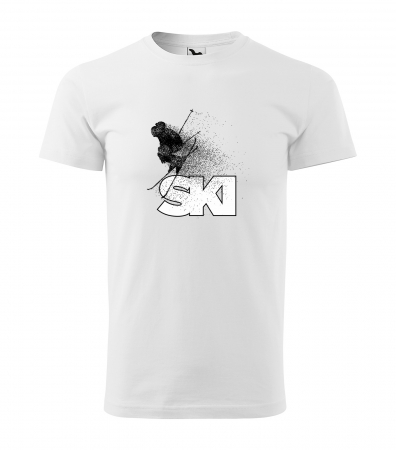 Tricouri ski - Tricou pentru schiori, cadoul perfect, Ski Rider