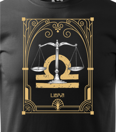 Tricou pentru zodia Balanta (23 septembrie - 22 octombrie), Horoscop Balanta, idee de cadou [1]