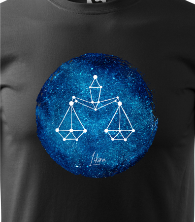 Tricou pentru zodia Balanta (23 septembrie - 22 octombrie), Horoscop Balanta, idee de cadou [1]