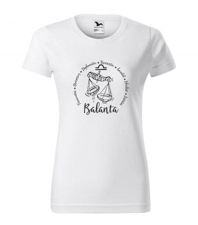 Zodia Balanta - Tricou pentru zodia Balanta (23 septembrie - 22 octombrie), Horoscop Balanta, idee de cadou